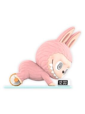 POP MART Labubu THE MONSTERS Lazy Yoga Ab Roller Figure Authentic BNIB